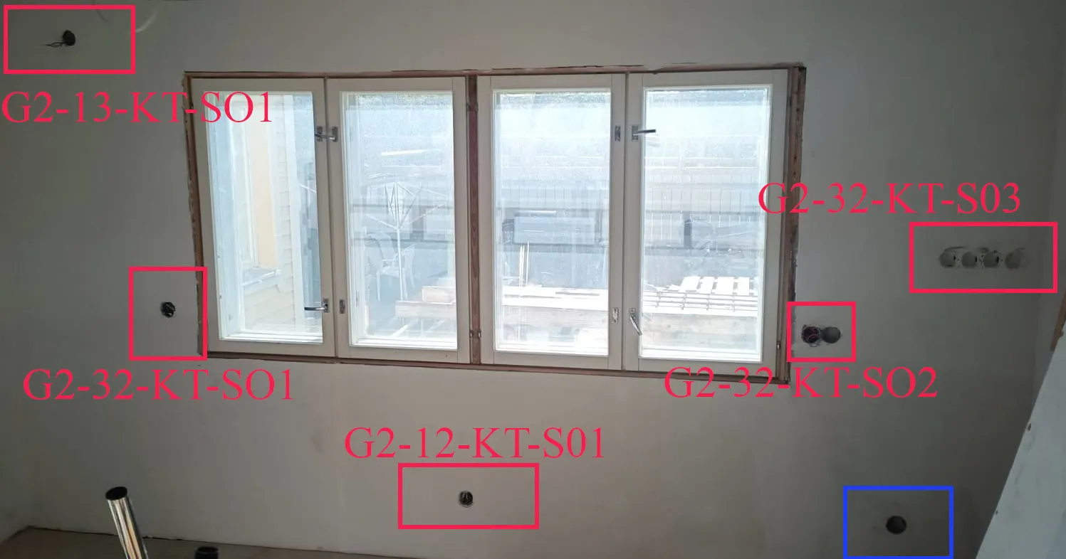 Kitchen Wall 3 Annotated